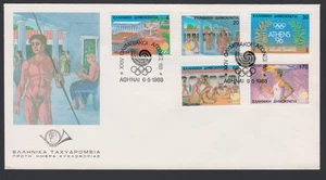 Greece FDC 1988.05.06. Olympic Games Series Z4503 - Picture 1 of 8