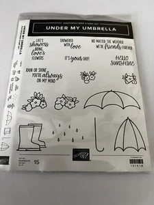 Stampin Up Under My Umbrella Stamp Set. SU - Picture 1 of 2