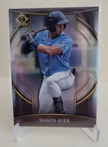 2023 BOWMAN CROMATO INVICTA MASON AUER #BI-12 TAMPA BAY RAYS - Foto 1 di 2