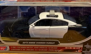 MOTOR MAX 1:24 DIE CAST METAL AND PLASTIC 2014 DODGE CHARGER PURSUIT - Picture 1 of 5
