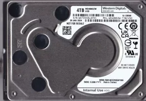 WD40NDZW-11BCVS0 s/n: WX72DA JAN/2024 4TB 2.5 USB 3.0 Spyglass-3 Western Digital - Picture 1 of 5