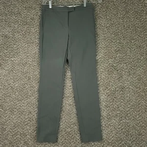 J CREW RYDER Womens 2 Greyish Green Skinny Stretch Pants 29x29 Mid Rise - Picture 1 of 11
