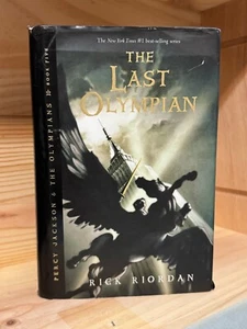 The Last Olympian by Rick Riordan, Percy Jackson #5 HC/DJ First Edition 1st/1st - Bild 1 von 7