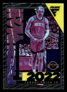 2022-23 Panini Flux #1 Jabari Smith Jr Freshmen Year Rookie