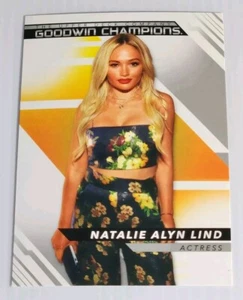 2022 Upper Deck Goodwin Champions #33 Natalie Alyn Lind - Imagen 1 de 2