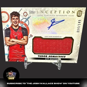 2022-23 Topps Inception Tudor Somacescu AUTO Autograph Patch 94/149 - Bild 1 von 3