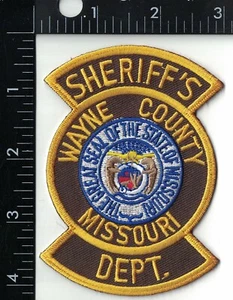 Wayne County Sheriff's Dept. Missouri Polizei Patch Missouri MO  - Bild 1 von 1