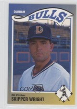 1990 Sportsprint Herald-Sun Durham Bulls Skipper Wright #11