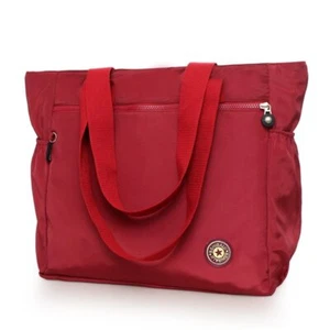 Waterproof Oxford Duffle Bag Women Shoulder Bag Valise Handbags Shopping Bags - Picture 1 of 21