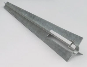 Bodenhülse Einschlaghülse Ø 34 mm Pfostenträger 50 cm für Zaunpfosten Gartenzaun - Bild 1 von 4