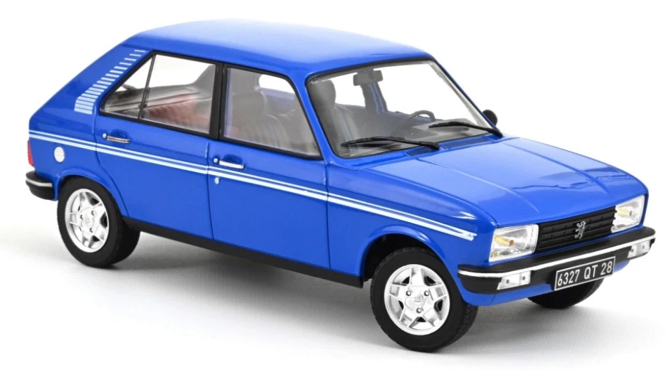 Norev 1 18 184903 Peugeot 104 S 1981 Ibis Blue
