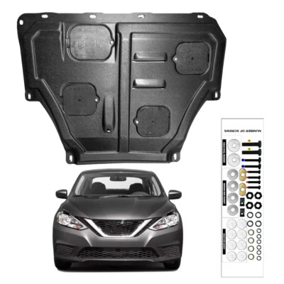 For Nissan Sentra 2009-2019 1.8L Front Engine Splash Shield Under Cover 1pcs — 第 1/4 张图片