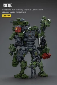 Modellino JOYTOY GOD OF WAR 86-II 04 Mech & Pilot difesa di fuoco pesante 1/25 - Foto 1 di 10