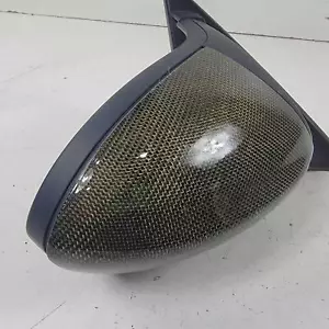 08-13 BMW E92 E93 M3 OEM Heated Folding Mirror Assembly RH - Carbon Fiber - Foto 1 di 6