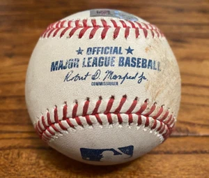 Chris Taylor Dodgers Game Used Baseball 6/11/2022 v Giants Camilo Doval Hit Foul - Picture 1 of 5