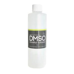 DMSO Dimethyl Sulfoxide 99.995% Pure Pharma Grade 8 oz. Bottle Low Odor