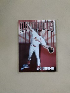 1999 (CARDINALS) Fleer Brilliants Illuminators #3 J.D. Drew NM 000405 read descr