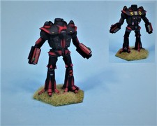 Battletech painted miniature Cerberus battlemech WD