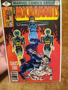 THE MICRONAUTS #11/ WHITMAN VARIANT/ BRONZE AGE MARVEL COMICS 1979 Time Traveler - Picture 1 of 16