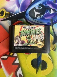 Zombies Ate My Neighbors (Sega Genesis, 1993) Cart Only GREAT Shape - Picture 1 of 3