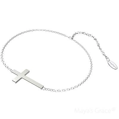 Pulsera tobillo cruz ajustable Maya's Grace para mujer Foto 1 de 4