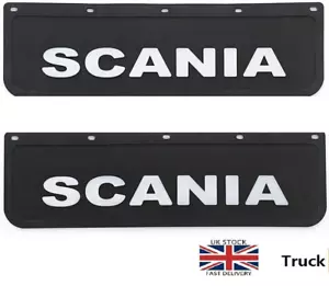 SCANIA MUDFLAPS 60X18CM 1 PAIR - Picture 1 of 2