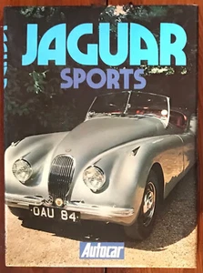 "JAGUAR SPORTS" 1980 ED HC/DJ NF/NF GREAT PIX, INFO FROM ARCHIVES OF AUTOCAR - Picture 1 of 1