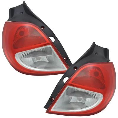 Per Renault Clio 3 III BR CR 2009- Fanali Posteriori Sinistro + Destro - Immagine 1 di 3