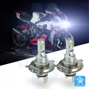For Yamaha YZF R1 1998-2003 YZF R6 1999-2002 Motorcycle LED Headlight Kit Bulbs - Picture 1 of 12