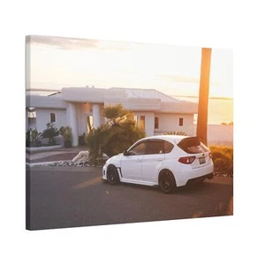 Subaru WRX STI High Resolution Museum Quality Horizontal Canvas Print #009 - Picture 1 of 10