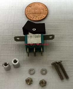 J-B-T (Perfect Parts)~Rocker Switch~Double Pole-Double Throw/DPDT~On-Off~ X 2 - Picture 1 of 1