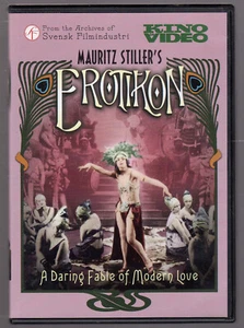 Mauritz Stiller’s Erotikon (1920) DVD reg.4 Rare Swedish Silent Film - Picture 1 of 5
