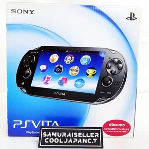 Consola SONY PS Vita PCH-1100 AB01 Cristal Negra Wi-Fi 3G Wi-Fi Japón Nueva - Imagen 1 de 8