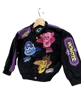 JH Design Monsters Cereal Chocula Boo Berry NASCAR Jacket Kids Size 3T Vintage - Image 1 of 2