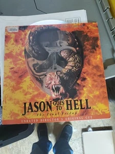 FRIDAY THE 13TH JASON GOES TO HELL LASERDISC LIKE NEW RARE Not Been Checked - Afbeelding 1 van 5