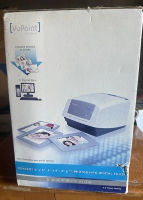 VuPoint PS-C500-VP Scanner Converter for 3x5 4x6 5x7 Photos 3600 DPI Easy to Use - Image 1 of 2