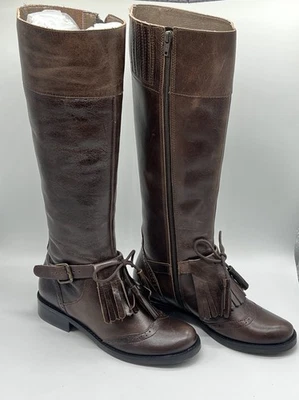 Botas de Montar Coconuts by Matisse Cobb Cuero Marrón con Borla Talla 6.5 NUEVAS Foto 1 de 4