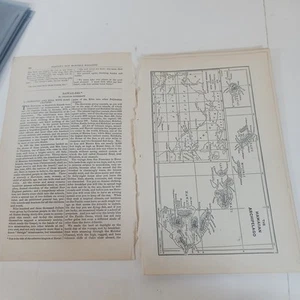 Antiker Hawaii Artikel illustriert von 1873 Harpers neue Monatszeitschrift - Bild 1 von 23