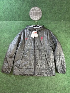 Nike Liverpool FC schwarze gefütterte Kapuzenjacke Herren Größe Large DN3152-010 - Bild 1 von 6
