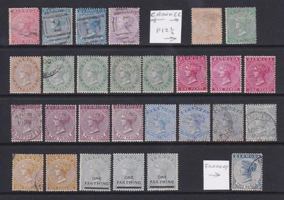 Bermuda Stamps Used, MM. 1865 - 1902. Cat approx £580. - Image 1 of 2