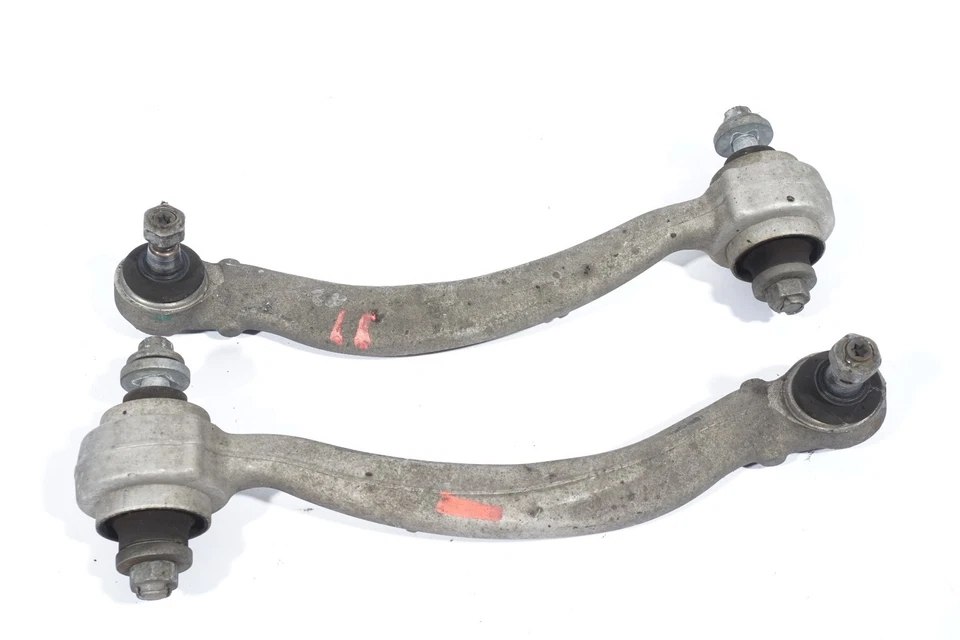 08-14 MB C300 TRACCIÓN TRASERA W204 BRAZO DE CONTROL DELANTERO INFERIOR DERECHO DELANTERO JUEGO DE 2 OEM Foto 1 de 4