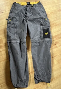 Pantaloni cargo convertibili da uomo taglia 30 - Fox Racing grigio equitazione - Foto 1 di 11