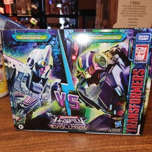 NUEVO 2023 Transformers Legacy Evolution Deadeye Duel Kaskade Javelin Paquete de 2 - Imagen 1 de 7