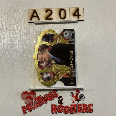 1995 Pacific Crown Royale Jerry Jones (Bulit on Back) #12 HOF - Image 1 of 3