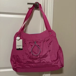baggallini Pink  Motivate Yoga tote Bag New With Tags - Picture 1 of 13