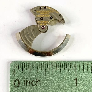 Wyler Watch Agency Rotor 17 Joyas Relojero Piezas Reparación Engranajes Oscilantes - Imagen 1 de 6