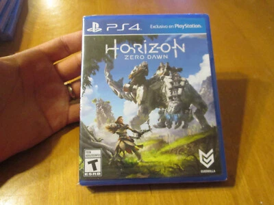 HORIZON ZERO DAWN PS4 SONY PLAYSTATION 4 СИНИЙ ЧЕХОЛ ПЕРВЫЙ ЯРЛЫК НОВЫЙ ЗАПЕЧАТАННЫЙ - Изображение 1 из 4