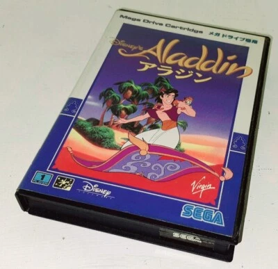 Aladdin - Sega Mega Drive - Japanese - Complete - MINT - Game, Case, Manual - Image 1 of 3