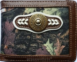 Bullet Herren Geldbörse Western faltbar Scheckbuch Stil W035-56 tarnbraun - Bild 1 von 2