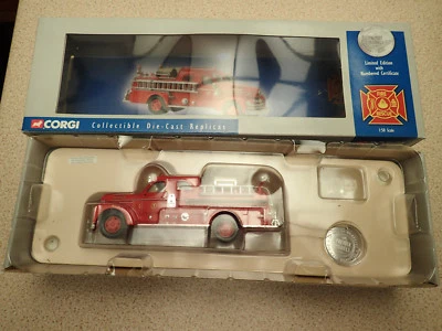 Ltd Edn Corgi Classics Fire Rescue 1:50 US50502 Seagrave Anniv Pumper Tampa MIB  - Image 1 of 4